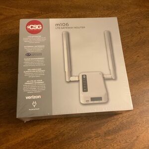 Verizon M106 LTE CSG Portable Wireless Gateway Router. New in sealed package.